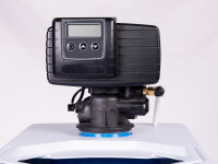 Wasserenthärtungsanlage F 40 mit Steuerventil Fleck 5600 SXT und 10 Liter Ionenaustauscherharz DUPONT Amberlite HPR1100 Na Ion