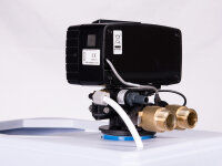 Wasserenthärtungsanlage F 50 mit Steuerventil Fleck 5600 SXT und 12,5 Liter Ionenaustauscherharz DUPONT Amberlite HPR1100 Na Ion