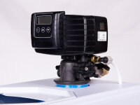 Wasserenthärtungsanlage F 50 mit Steuerventil Fleck 5600 SXT und 12,5 Liter Ionenaustauscherharz DUPONT Amberlite HPR1100 Na Ion