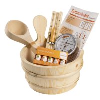 sentiotec Sauna-Zubehörset 11-teilig