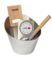 Harvia Sauna-Zubehörset Edelstahl Modell: SA006...