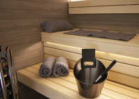 Harvia Sauna-Zubeh&ouml;rset Black Steel Modell: SA007 3-teilig