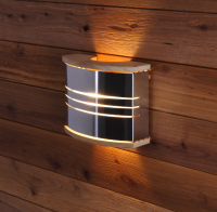 Harvia Saunabeleuchtung Edelstahl inkl. Lampe Modell SAS21106