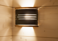 Harvia Legend Saunabeleuchtung black edition inkl. Lampe Modell SAS21107
