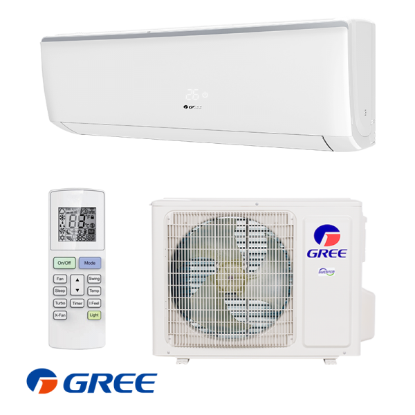 Split Klimaanlage GREE Bora ECO 9.000 BTU - 24.000 BTU mit K&auml;ltemittel R32 und WiFi