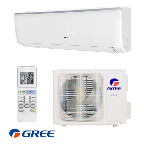 Split Klimaanlage GREE PULAR 9.000 BTU - 24.000 BTU mit Kältemittel R32 und WiFi
