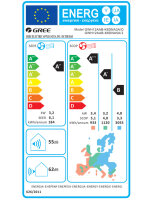 Split Klimaanlage GREE PULAR 12.000 BTU 3,2kW mit Kältemittel R32 und WiFi