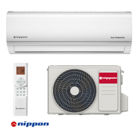 Split Klimaanlage Nippon ECO POWERFUL 12.000 BTU 3,5kW mit K&auml;ltemittel R32 und WiFi