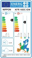 Split Klimaanlage Nippon ECO POWERFUL 18.000 BTU 5,3kW mit Kältemittel R32 und WiFi