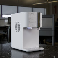 Wasserbar aquaJAMES "Juliet" mit reines, heißes, gekühltes & sprudelndes Wasser Umkehrosmoseanlage Wasserfilter Wasserspender Membranfilter