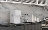 Wasserbar aquaJAMES "Juliet" mit reines, heißes, gekühltes & sprudelndes Wasser Umkehrosmoseanlage Wasserfilter Wasserspender Membranfilter