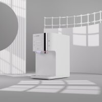 Wasserbar aquaJAMES "Juliet" mit reines, heißes, gekühltes & sprudelndes Wasser Umkehrosmoseanlage Wasserfilter Wasserspender Membranfilter
