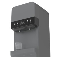 Wasserbar aquaJAMES "Verona" mit reines, heißes, gekühltes & sprudelndes Wasser Umkehrosmoseanlage Wasserfilter Wasserspender Membranfilter