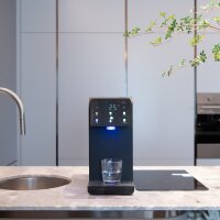 Wasserbar aquaJAMES "Cleanon Schwarz" Premium Umkehrosmose Wasserfilter