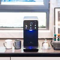 Wasserbar aquaJAMES "Cleanon Schwarz" Premium Umkehrosmose Wasserfilter