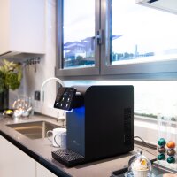 Wasserbar aquaJAMES "Cleanon Schwarz" Premium Umkehrosmose Wasserfilter